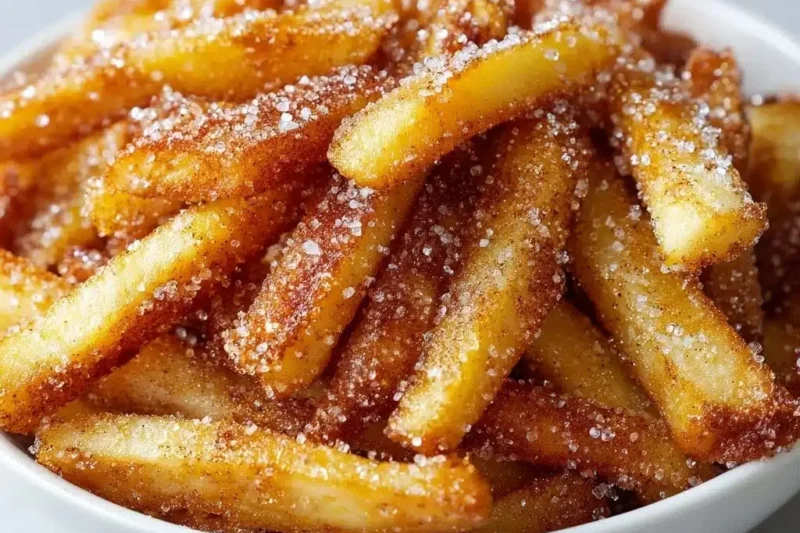 Air Fryer Apple Fries