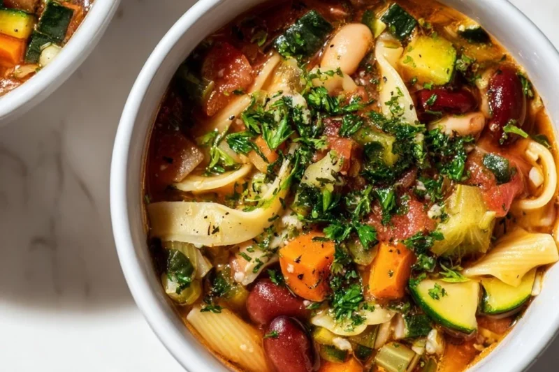 EASY MINESTRONE SOUP