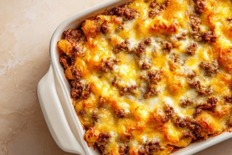 Grandma’s Ground Beef Casserole