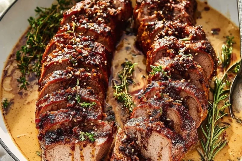 Honey Garlic Pork Tenderloin