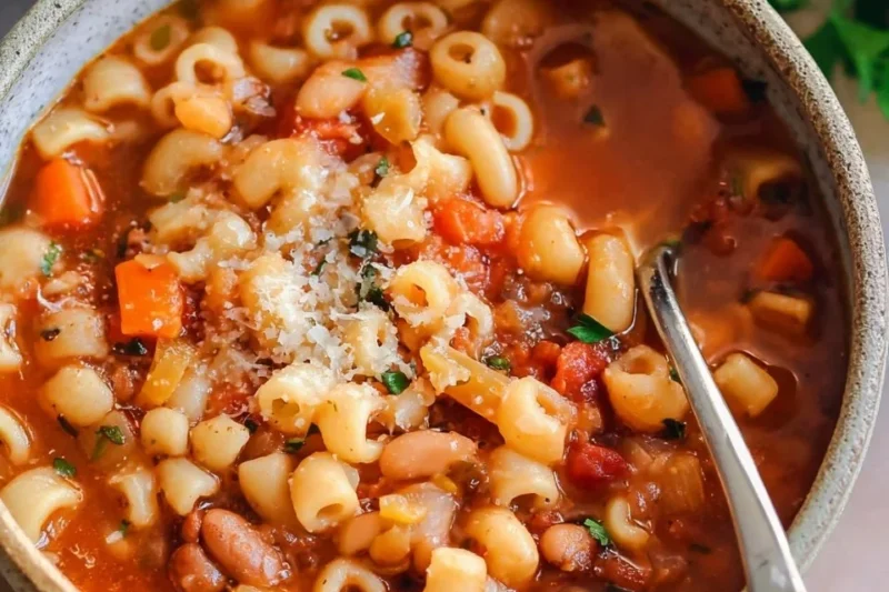 Pasta and Bean Soup