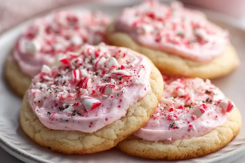 Peppermint Meltaway Cookies