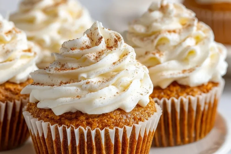 Pumpkin Pie Cupcakes