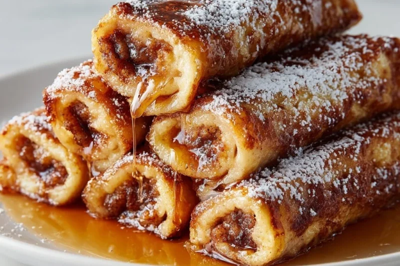 Sausage French Toast Roll-Ups