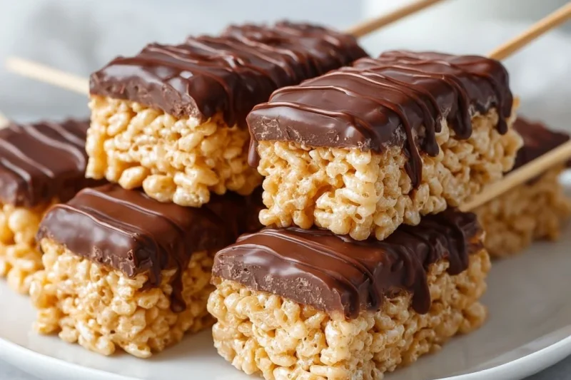 Scotcheroos on a Stick