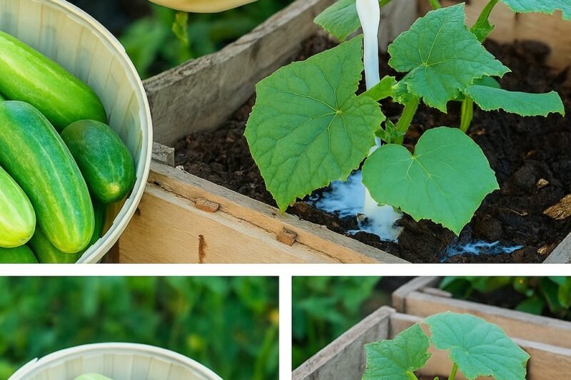 I’ve been doing THIS for 30 years and every year I harvest a ton of cucumbers!