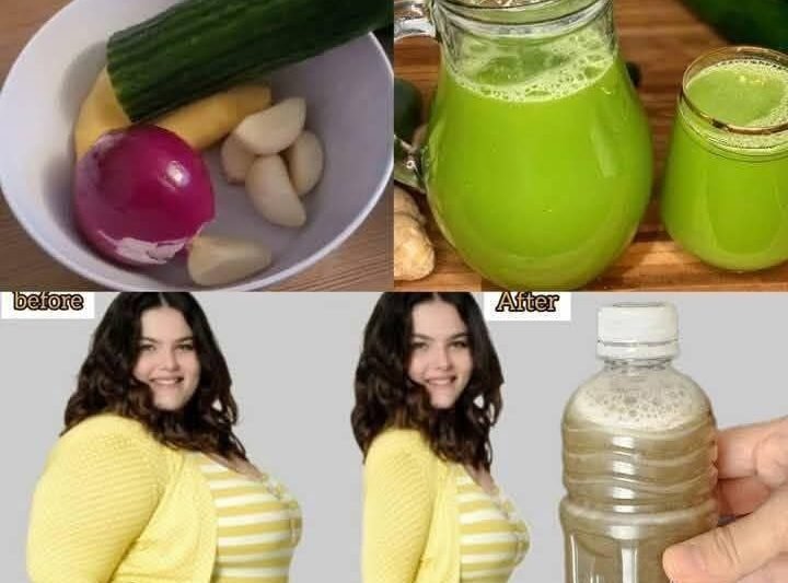 The Military-Inspired Drink for Weight Loss: Onion, Cucumber, Garlic, and Water.