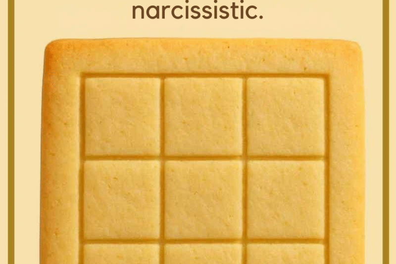 The number of squares you see determines if you are narcissistic.