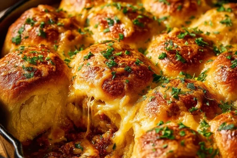 Beef Slider Casserole