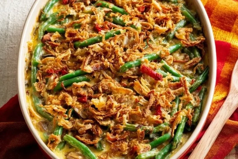 Cajun Green Bean Casserole