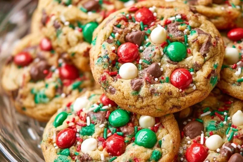Chocolate Chip and M&M Cookies