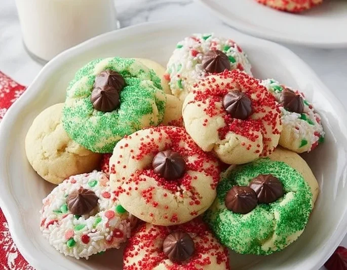 Christmas Blossom Cookies
