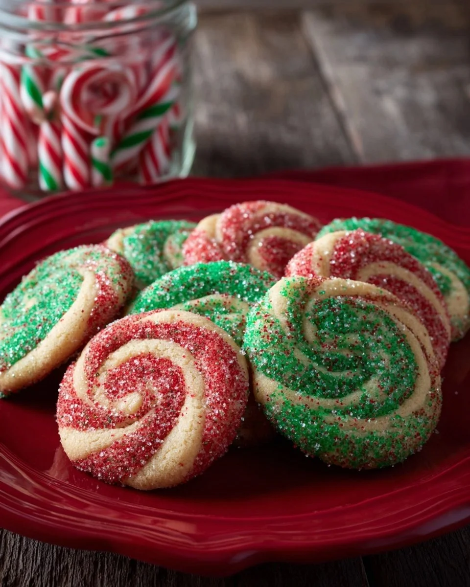 Batch of Christmas Snickerdoodle Cookies sprinkled with cinnamon and sugar