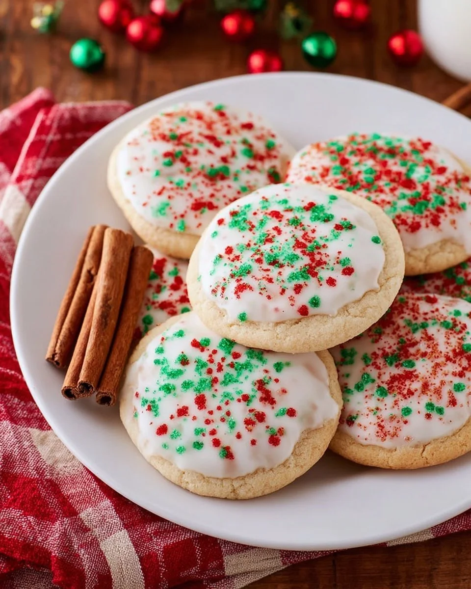 Christmas Snickerdoodles freshly baked with cinnamon sugar coating