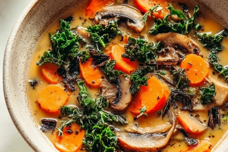 Cozy Autumn Wild Rice Soup