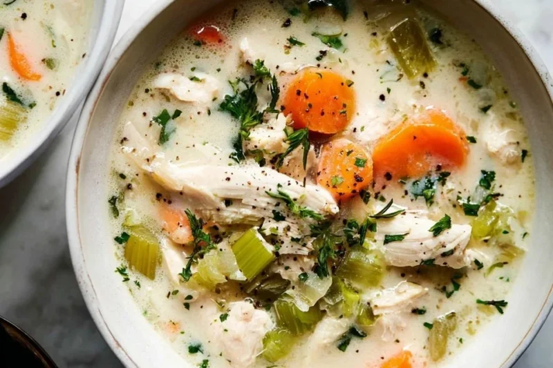 Creamy Chicken and Wild Rice Soup