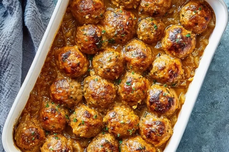 Easy Meatball Casserole