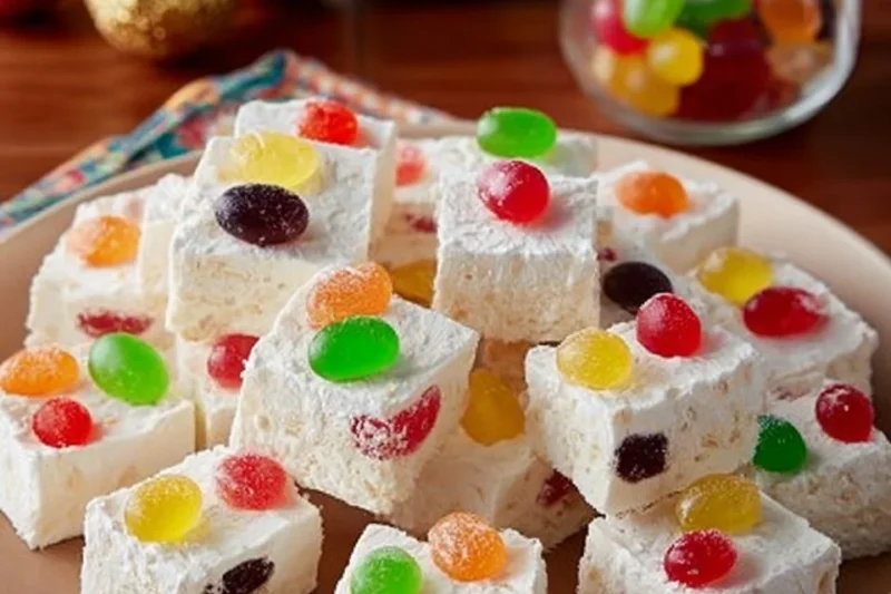 Jeweled Divinity Candy