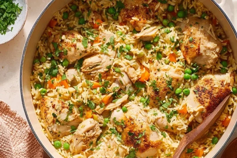 One Pot Chicken and Rice