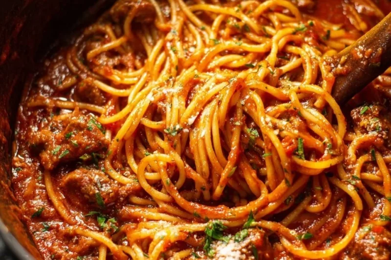 One Pot Italian Sausage Pasta