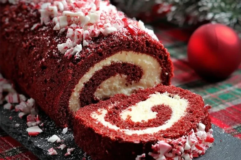 Red Velvet Cake Roll