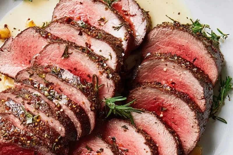 Roast Beef Tenderloin With Garlic and Rosemary